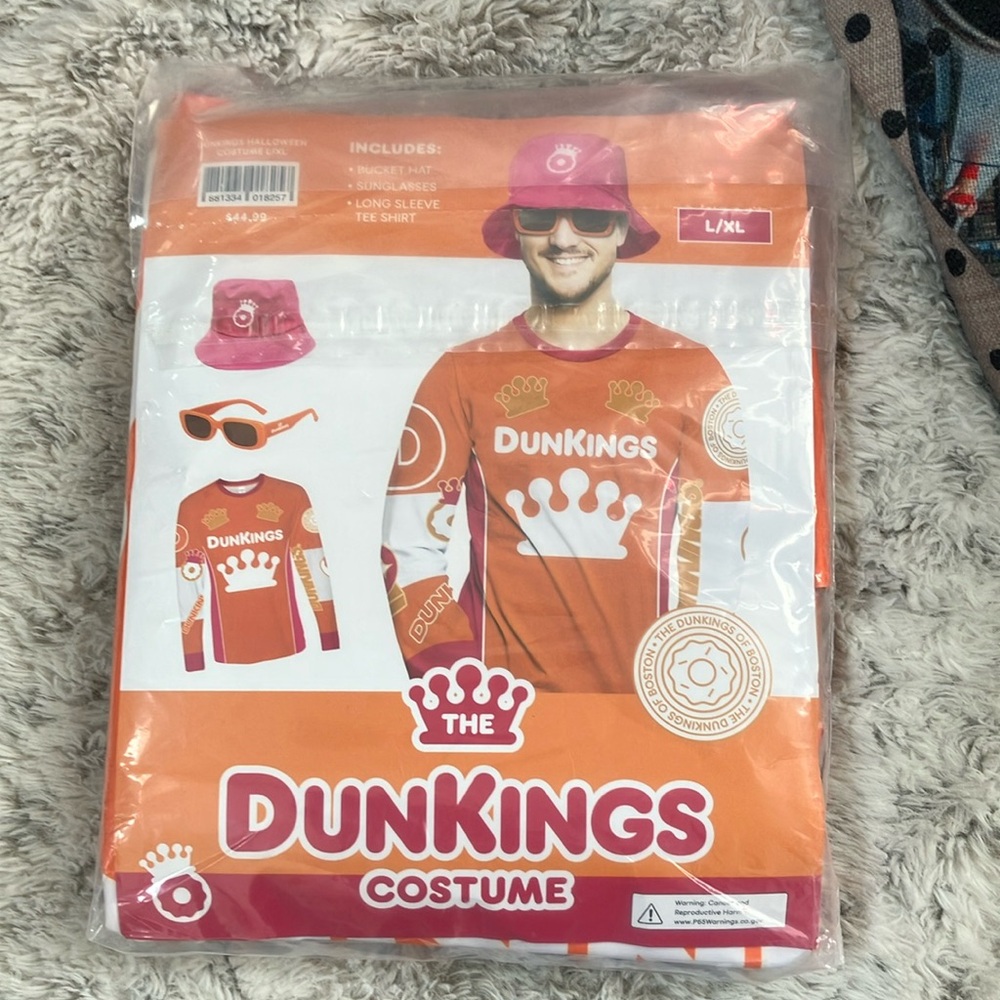 Dunkin Dunkings costume NWT